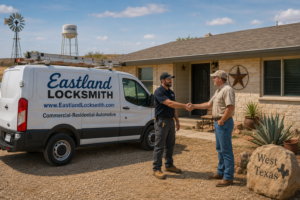 Services provided by Eastland Locksmith.